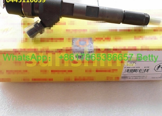 Inyector de combustible diesel original de la calidad 0445110101 0445110064 para Isuzu, venta al por mayor diesel de la boca del inyector proveedor