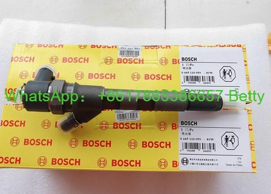 Inyector de combustible diesel original de la calidad 0445110101 0445110064 para Isuzu, venta al por mayor diesel de la boca del inyector proveedor