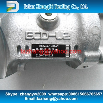 Surtidor de gasolina de DENSO 094000-0383, 094000-0380,094000-0381,094000-0384 para KOMATSU PC450-7 6156-71-1112, 6156711112 proveedor