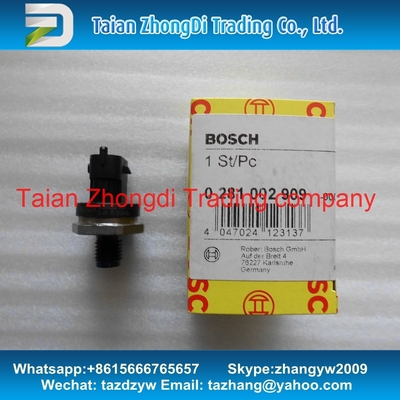 Sensor común 0281002909 de la presión del carril de BOSCH para MWM 940780670024, ROVER STC4768 proveedor