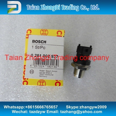 Sensor común 0281002937 de la presión del carril de BOSCH proveedor