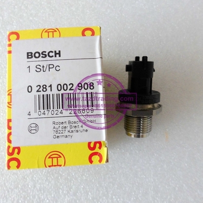 Sensor común 0281002908, 0 281 002 908 de la presión del carril de BOSCH para FIAT 55190763, 55195077 proveedor