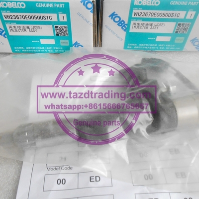 Inyector común del carril de DENSO 095000-6351,095000-6353 095000-6352 para KOBELCO 23670-E0050 SK200-8 SK260-8 proveedor