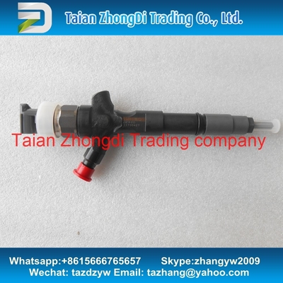 Inyector común auténtico del carril de DENSO 295050-0460 295050-0460, 295050-0200 para TOYOTA 23670-30400, 23670-39365 proveedor