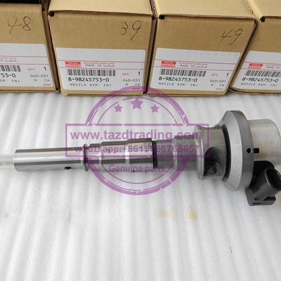Inyector común auténtico y nuevo del carril 8982457530/8-98245753-0 para el soldado de caballería 4JX1 3.0L de ISUZU proveedor