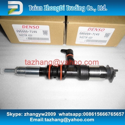 Inyector común auténtico y nuevo de DENSO del carril 095000-7140 para HYUNDAI 33800-52000 mega poderoso proveedor