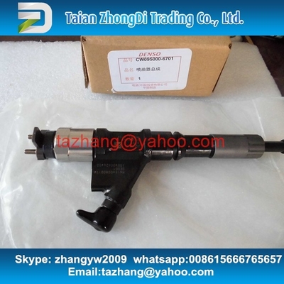 Inyector común del carril de DENSO 095000-6700,095000-6701 para SINOTRUK HOWO VG61540080017A proveedor