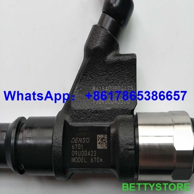 Inyector común del carril de DENSO 095000-6700,095000-6701 para SINOTRUK HOWO VG61540080017A proveedor