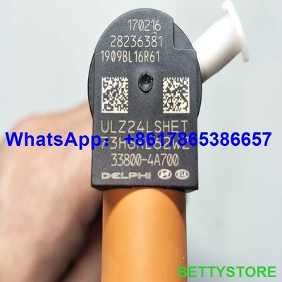 Inyector común del carril 28236381/33800-4A700 del INYECTOR de DELPHI 28236381/338004A700 para HYUNDAI Starex proveedor