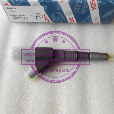 Inyector común 0445120067, 0 445 120 067, 0445 120 067 del carril de BOSCH proveedor