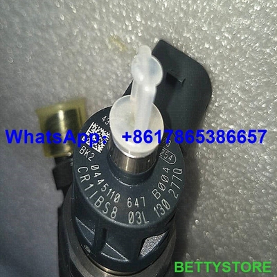 BOSCH inyector común auténtico y nuevo de 0445110647 del carril 0445110647/0 445 110 647 para VOLKSWAGEN 03L130277J, 03L130277Q proveedor
