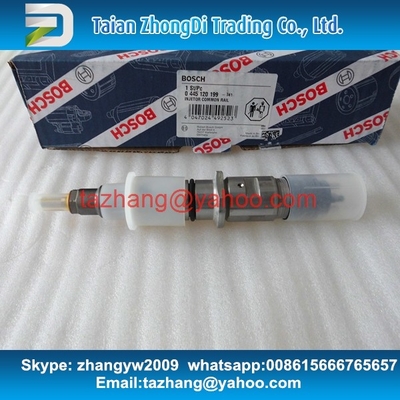 Inyector común 0445120199, 0 445 120 199 del carril de BOSCH para Cummins 4994541 proveedor