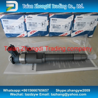 Inyector común 0445110249, 0 445 110 249 del carril de BOSCH proveedor