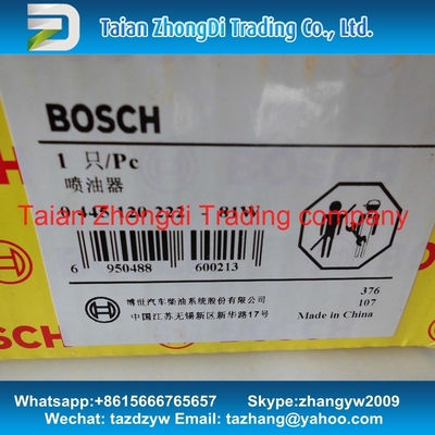 BOSCH 0 inyectores comunes auténticos 0445120222 del carril 445 120 222 para WEICHAI 612600080618 proveedor