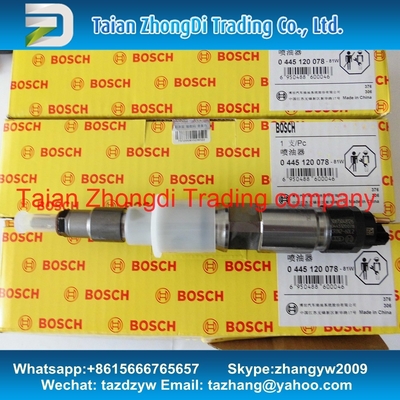 BOSCH 0 inyectores comunes auténticos 0445120222 del carril 445 120 222 para WEICHAI 612600080618 proveedor