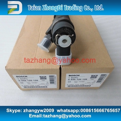 BOSCH 0 445 120 126 auténticos y nuevo inyector común 0445120126 del carril para KOBELCO SK130-8 SK140-8 proveedor