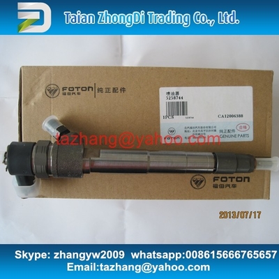 BOSCH 0 445 110 376 originales y nuevo inyector común 0445110376 del carril para ISF2.8 5258744 proveedor